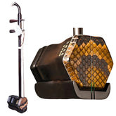 Wan Qixing Ebony Erhu – Professional Beginner Chinese Fiddle with Powerful Sound