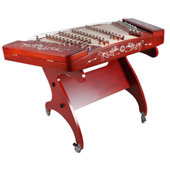 YueHai DL22W African Rosewood 402 Yangqin – Double Phoenix Dance Design