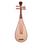 YueHai Pipa 9121 – Professional Hedgehog Rosewood Chinese Lute with Elegant Cloud Inlay