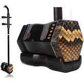 HuQiu Feng Mingjun Custom Ming-Qing Old Rosewood Erhu 5145 (Golden Seal) – Professional Grade, Handcrafted Legacy Instrument