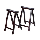 Dunhuang Guzheng Stand – Folding Solid Wood A-Frame, Model 3206