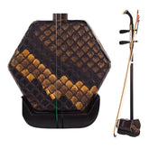 Lu Linsheng 3-Star Professional Rosewood Erhu – Colored Label Model for Beginners, Exams & Stage Performance