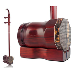 HuQiu Zitan Front Eight and Round Back Professional Erhu 5137 – Premium Sound for Advanced Performers