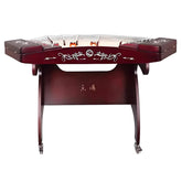 YueHai DL21W Beginner Yangqin – 402 Model with “Dancing Phoenixes” Motif and Laser Gold Inlay