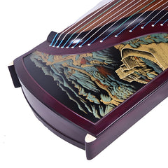 Dunhuang Guzheng 9DH698PP - Love My China (爱我中华) - Bright and Transparent Sound, Unique Craftsmanship
