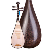 Xinghai 8915-AF Professional Chinese Pipa Chicken Wing Wood Phoenix Tail Hand-Polished Traditional Lute