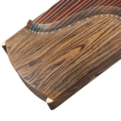 Dunhuang Guzheng 693OH "Natural Wood Grain" – Professional Level Zither with Transparent, High-Gloss Tone
