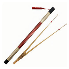 Yangqin Mallets – Traditional Bamboo Mallets with Resonator Tubes for Chinese Dulcimer