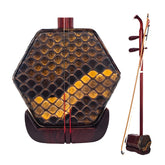 Lu Linsheng 4-Star African Red Sandalwood Erhu – Silver Label Professional Solo & Exam Grade