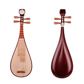 YueHai 902W-1 Children's Pipa – African Rosewood, Fine Tuning Pegs, Yun Cloud Head