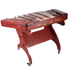 YueHai DL22MP African Rosewood 402 Yangqin – Blossoms of Splendor Design