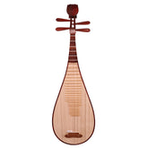 YueHai Pipa 9116-A – Premium Zambian Rosewood Chinese Lute with Cloud Motif Inlay