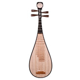 YueHai 91W-1 Pipa – African Rosewood, Aged Redwood Finish, Fine Tuning Pegs, Yun Cloud Head