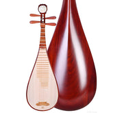 Xinghai 89119 Padauk Wood Pipa Chinese Lute for Advanced Students & Performers
