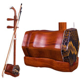 Wan Qixing Student Erhu – Solid Redwood Chinese Fiddle for Beginners and Kids