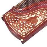 Dunhuang Guzheng 694K "Bamboo Window Night Talk (Peacock)" – 163cm Zither with Carved Craft, Rich and Expressive Tone