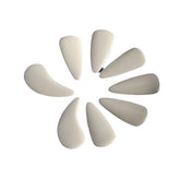 Aerospace Material Guzheng Finger Picks – High Durability & Tone Quality, Double-Arc Design, Hand-Polished