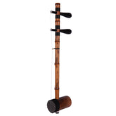 YueHai Model 701BE Jinghu (Erhuang Tuning) – Grade 1 Spotted Bamboo with East African Rosewood Pegs