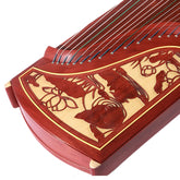 Dunhuang 694D-YY "Mandarin Ducks Playing in Water" Guzheng – 163cm Chinese Zither with Luminous Sound & Elegant Shell Inlay