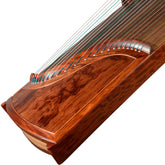 Huali Guzheng 708S “Natural Charm” – Rosewood Frame, Plain Finish, Grade A Paulownia Soundboard