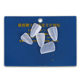 Dunhuang Semi-Transparent Pipa Picks – Professional Finger Picks for Adults & Children | Made by Shanghai No.1 National Musical Instrument Factory