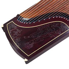 Dunhuang 698J-GF "Guifei Xi Ying" Guzheng - Handcrafted with Silver Thread Inlay