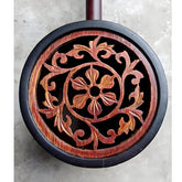 Used NO.238 1960s Beijing National Musical Instruments Factory Zhonghu – Aged Indian Sandalwood, Cloud Head Carving, Fully Restored Professional Instrument