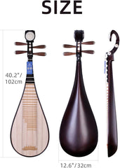 Yuehai Pipa 911-2 – Durable and Lightweight Pipa for Beginners, Ideal for Schools and Training Institutions