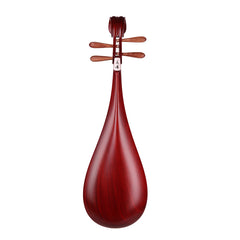 YueHai 912S-1 Youth Pipa – African Rosewood, Natural Finish, Yun Cloud Head, Wooden Pegs