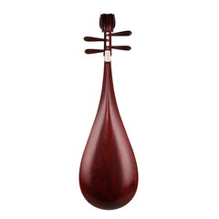 YueHai 917JZ-1 Professional Pipa – Andean Boxwood (Machaerium), Natural Polish, Cloud Head, Wooden Pegs