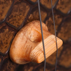 Old Pine & Bamboo Dual-Layer Composite Erhu Bridges (Set of 2) – Enhanced Sound and Volume