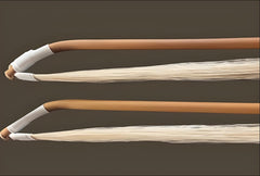 Wan Qixing Premium Erhu Bow – Wild Purple Bamboo with Mongolian White Horsehair