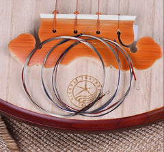 Xinghai Pipa Strings – German Silver Wound Steel-Core Strings (1st–4th) | Full Set & Individual Strings