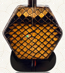 HuQiu Premium Old Rosewood Erhu 5147 (Gold Seal) – Expert Sound Quality Certification by Yu Hongmei