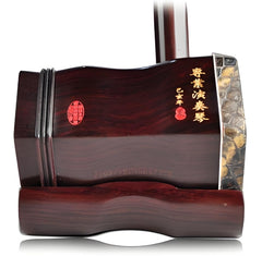 HuQiu Premium Old Rosewood Professional Erhu (Gold Seal) 5139 – Expert-Level Chinese Two-String Violin Fiddle