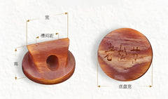 Premium Old Pine Erhu Bridge - Rich and Warm Tone, Enhanced Volume - Handcrafted (Set of 2)