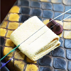 Natural Suede Erhu Sound Filter Pad – Genuine Deerskin Mute for Enhanced Clarity and Resonance