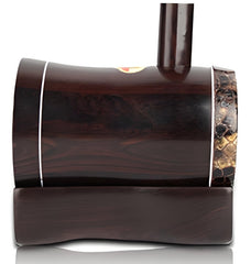 HuQiu Ebony Professional Gaohu 5412 – Premium Chinese High-Pitched Fiddle with Burmese Python Skin & German Strings