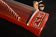 Dunhuang Guzheng 696D – "Twin Cranes at Sunrise" | Elegant Starter Guzheng with Bright, Resonant Tone