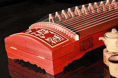 Dunhuang Guzheng 696D – "Twin Cranes at Sunrise" | Elegant Starter Guzheng with Bright, Resonant Tone