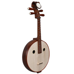 Yuehai Zhongruan 513 - Handcrafted Professional Zhongruan with Tiete Rosewood & Transparent Tone for Performance and Professional Grade Exams