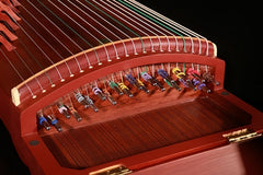 Dunhuang 694D-YY "Mandarin Ducks Playing in Water" Guzheng – 163cm Chinese Zither with Luminous Sound & Elegant Shell Inlay
