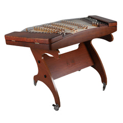YueHai 623-A Yangqin – Premium Large-Leaf Red Sandalwood, Model 402 Professional Dulcimer
