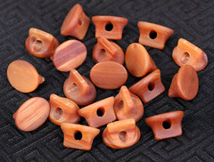 Oval-Shaped Old Pine Knot Erhu Bridges (Set of 2) – Enhanced Volume & Warm Tone