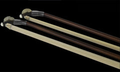 Lu Linsheng Solo Erhu Bow – Premium White Horsehair & Natural Fujian Bamboo