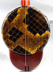 HuQiu Professional Rosewood Gaohu 5413 – Handcrafted Suzhou Instrument with Burmese Python Skin & German Strings