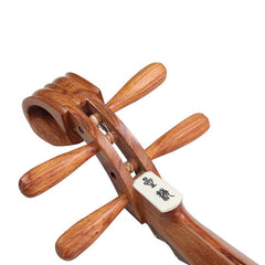 Xinghai Pipa 8914-AA – Premium Dalbergia Oliveri with Auspicious Cloud Carvings