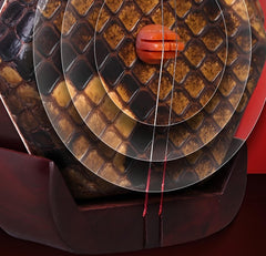 Professional Erhu Bridge – Aged Pine Knot Wood, Enhanced Vibration & Volume for Performances and Exams