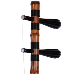 YueHai Model 701BE Jinghu (Erhuang Tuning) – Grade 1 Spotted Bamboo with East African Rosewood Pegs