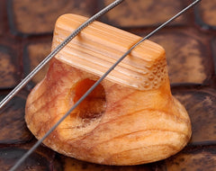 Old Pine & Bamboo Dual-Layer Composite Erhu Bridges (Set of 2) – Enhanced Sound and Volume